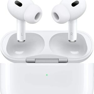 Wireless White Earbuds with Charging Case